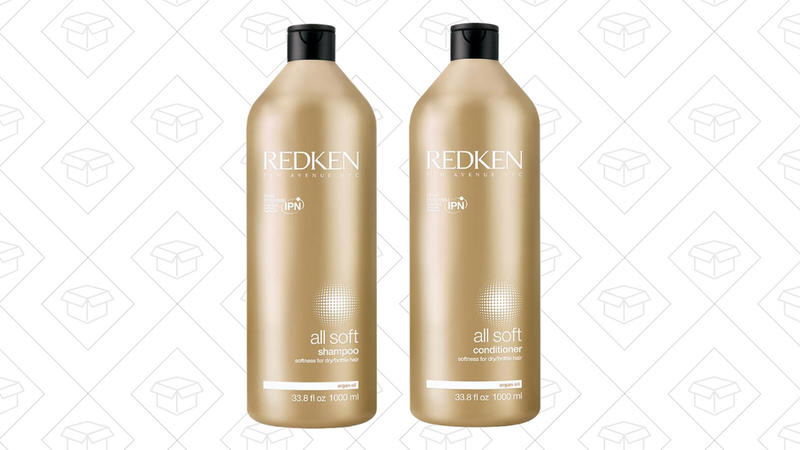 Redken All Soft shampoo and conditioner, $14 each